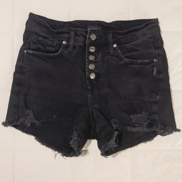Silver Jeans - beau highrise short - Picture 1 of 2